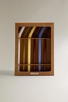 SET OF BOROSILICATE GLASS STRAWS