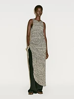 Long flecked knit dress - Limited Edition
