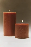 DECORATIVE CYLINDRICAL CANDLE