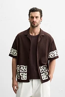 CHEMISE RELAXED FIT BRODÉE