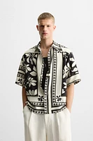 COMBINATION PRINT SHIRT