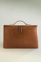 TROUSSE DE TOILETTE CUIR GRAND FORMAT