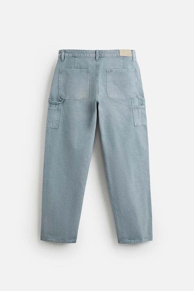 PANTALON DÉLAVÉ POCHE CARPENTIER