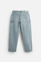 PANTALON DÉLAVÉ POCHE CARPENTIER