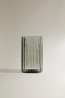 BOROSILICATE GLASS TOOTHBRUSH HOLDER