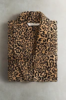 LEOPARD JACQUARD BATHROBE (400 GXM²)