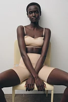 STRAPPY BANDEAU BRA WITH POLYAMIDE