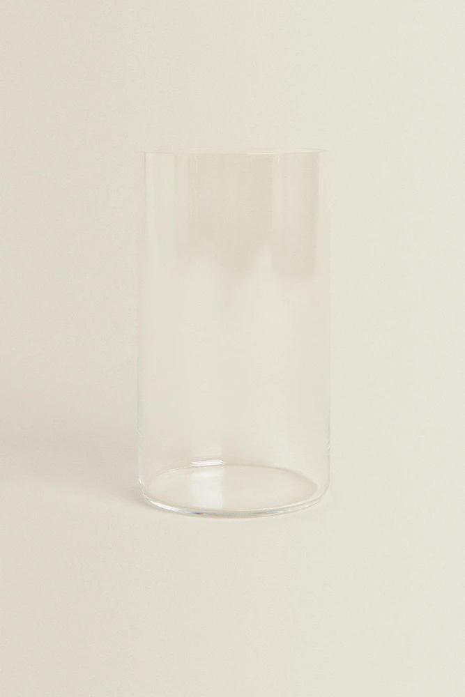 STRAIGHT CRYSTALLINE SOFT DRINK TUMBLER