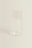 STRAIGHT CRYSTALLINE SOFT DRINK TUMBLER