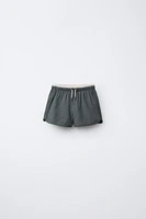 2-6 YEARS/TEXTURED SWIM SHORTS