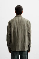 MODAL BLEND STRIPED SHIRT