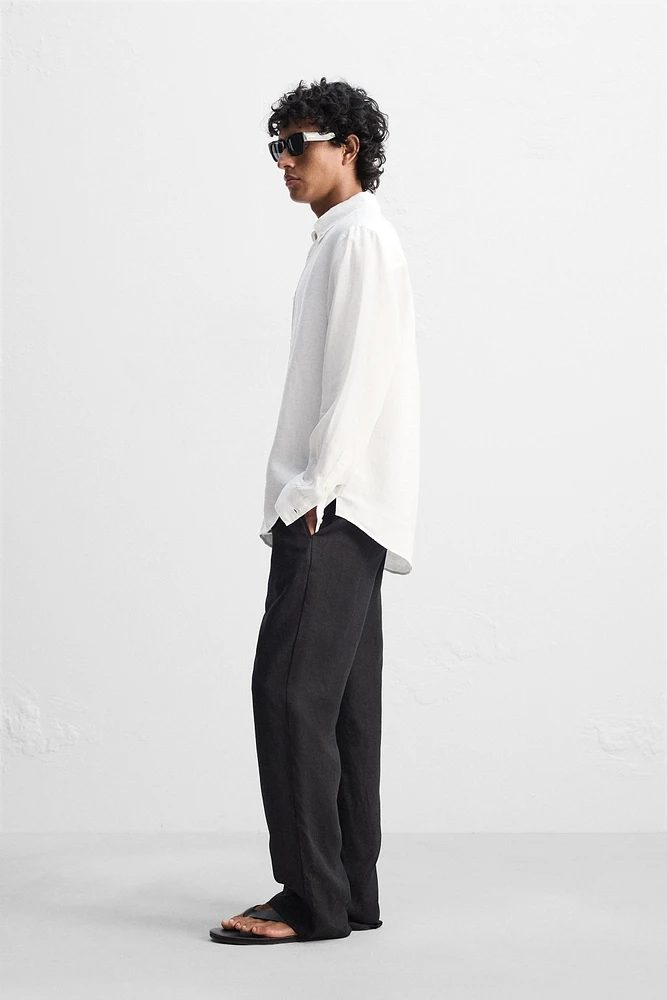 CHEMISE 100 % LIN