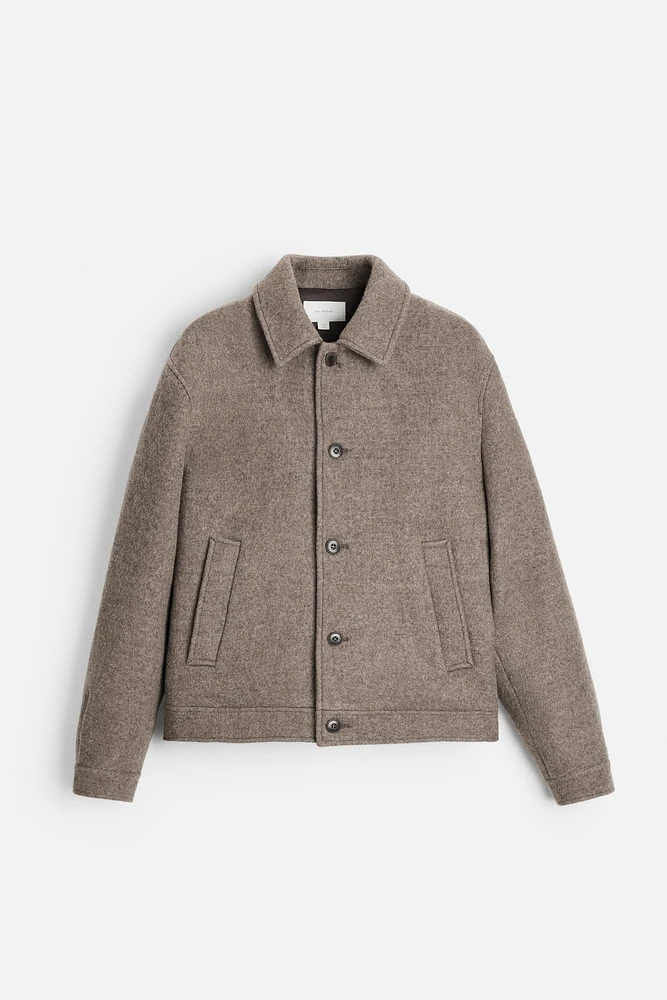 WOOL FELT TEXTURE JACKET