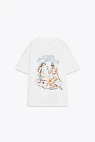 GIRLS PRINT T-SHIRT