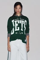 T-SHIRT MOLLETON NFL JETS