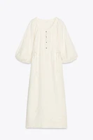 100% LINEN TUNIC DRESS ZW COLLECTION