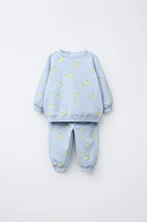 PRINTED SWEATSHIRT AND PANTS PACK