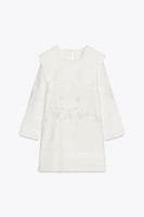 ZW COLLECTION EMBROIDERED SHORT DRESS
