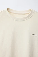 TEXT T-SHIRT