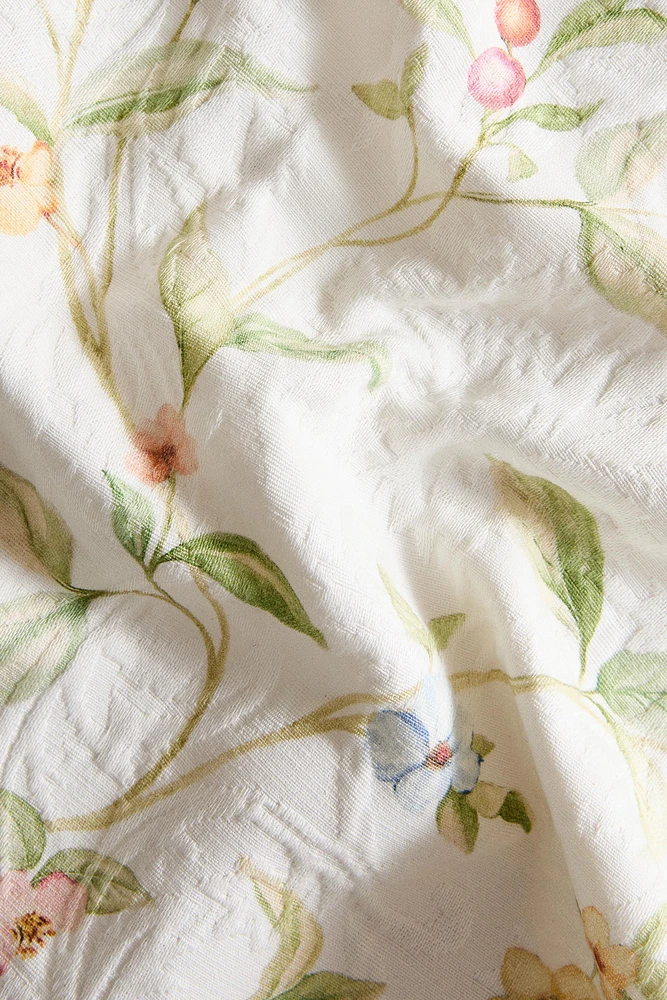 LOT SERVIETTES DE TABLE COTON JACQUARD POIRES (LOT DE 2)