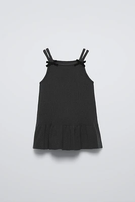 MINO BOWS KNIT DRESS