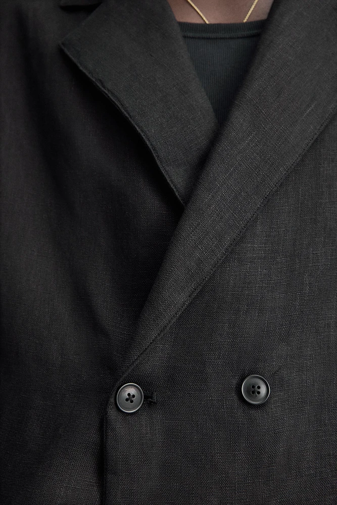 100% LINEN KIMONO SHIRT