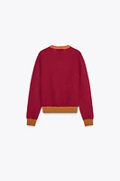 PULL EN MAILLE COLOR BLOCK