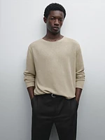 100% linen knit sweater