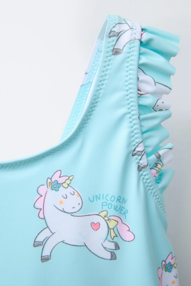 1-6 ANS/ MAILLOT DE BAIN LICORNES