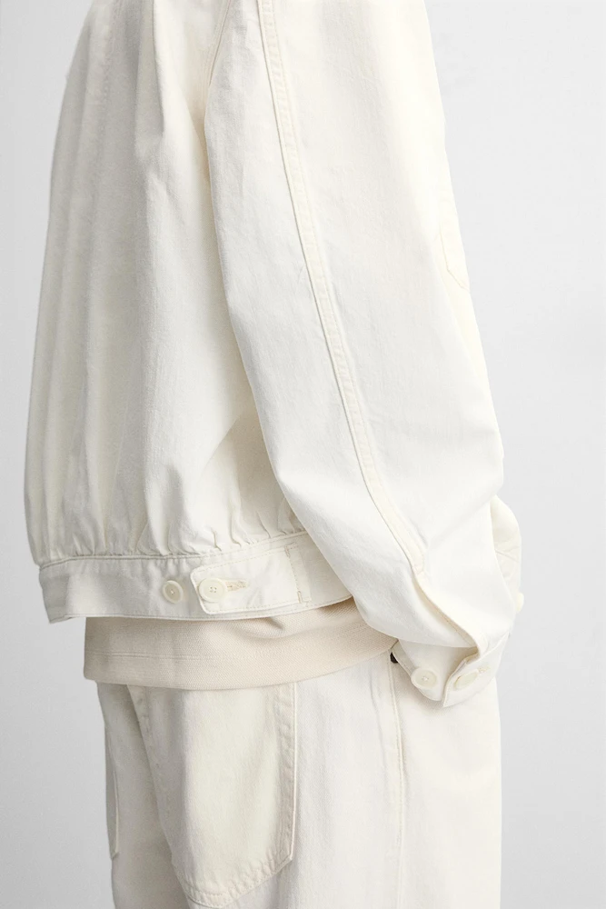 COTTON - HEMP DENIM JACKET