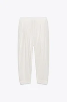ZW COLLECTION LINEN BALLOON PANTS