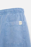 WASHED CANVAS PANTS