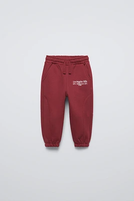 PANTALON DE JOGGING BRODÉ