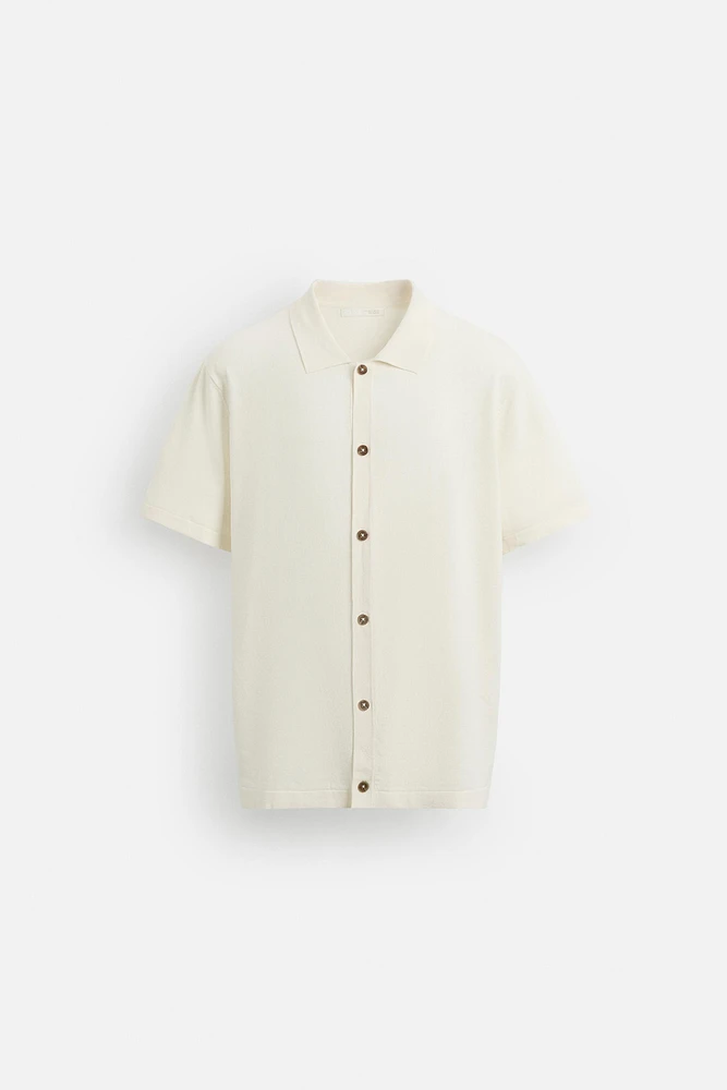 CHEMISE EN MAILLE REGULAR FIT