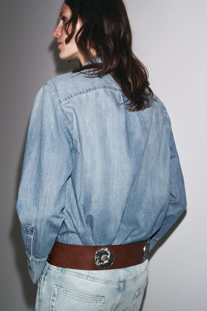 ZW COLLECTION DENIM SHIRT