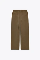 RUSTIC ELASTIC WAIST PANTS