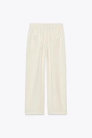 PANTALON RUSTIQUE À TAILLE ÉLASTIQUE