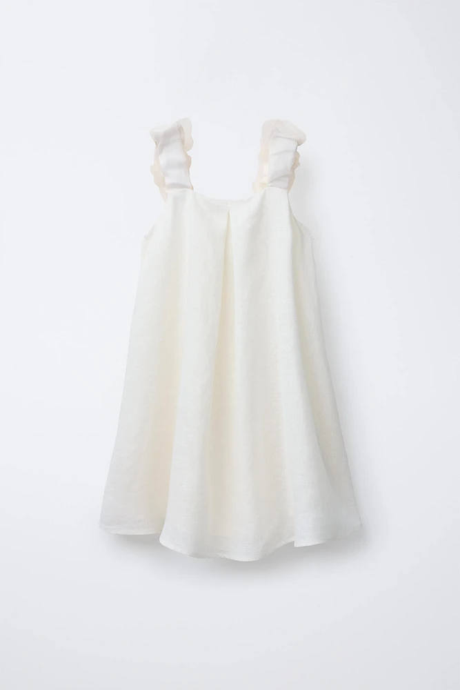 ROBE 100 % LIN ORGANZA