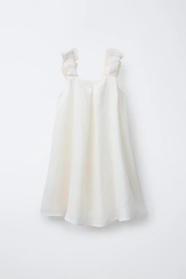 ROBE 100 % LIN ORGANZA