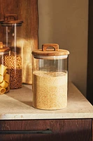 LARGE WIDE STORAGE JAR