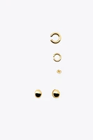 WATERPROOF HEART EARCUFF EARRING PACK