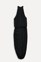 ASYMMETRIC HALTER DRESS 50TH ANNIVERSARY