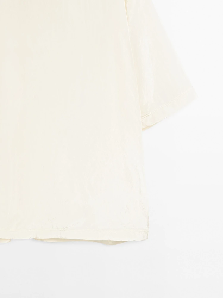 Short sleeve organza T-shirt - Limited Edition