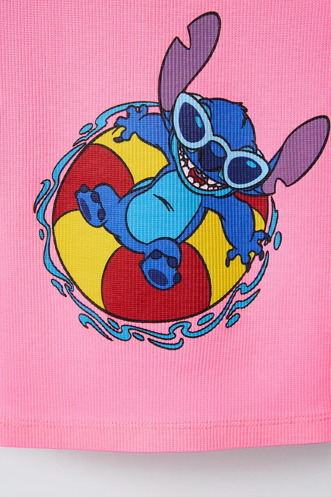 T-SHIRT SANS MANCHES RIB LILO & STITCH © DISNEY