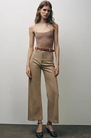 ZW COLLECTION HIGH WAIST WIDE LEG JEANS