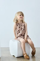 FLORAL SHORT JUMPSUIT