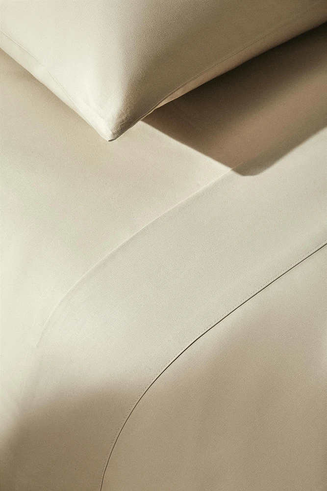 THREAD COUNT) PERCALE FLAT SHEET