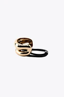 DOUBLE METAL HAIR TIE