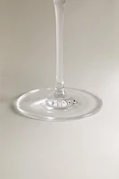 VERRE À VIN CRISTALLIN RELIEF