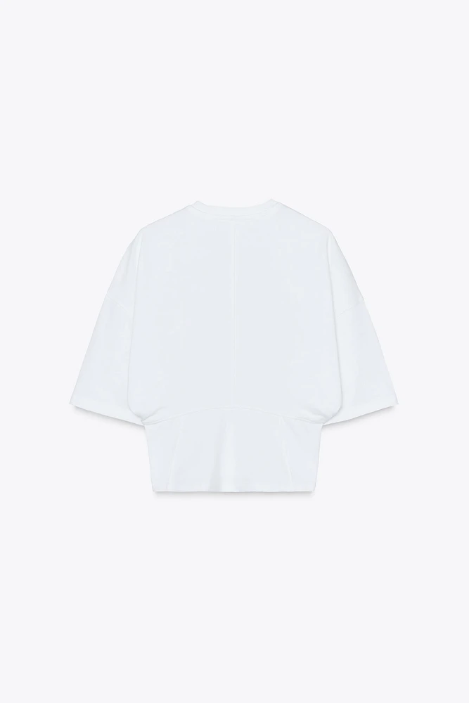 T-SHIRT TAILLE AJUSTÉE